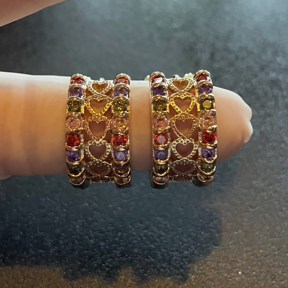 Gorgeous 18K Gold Plated Earrings - Picture 6 of 6